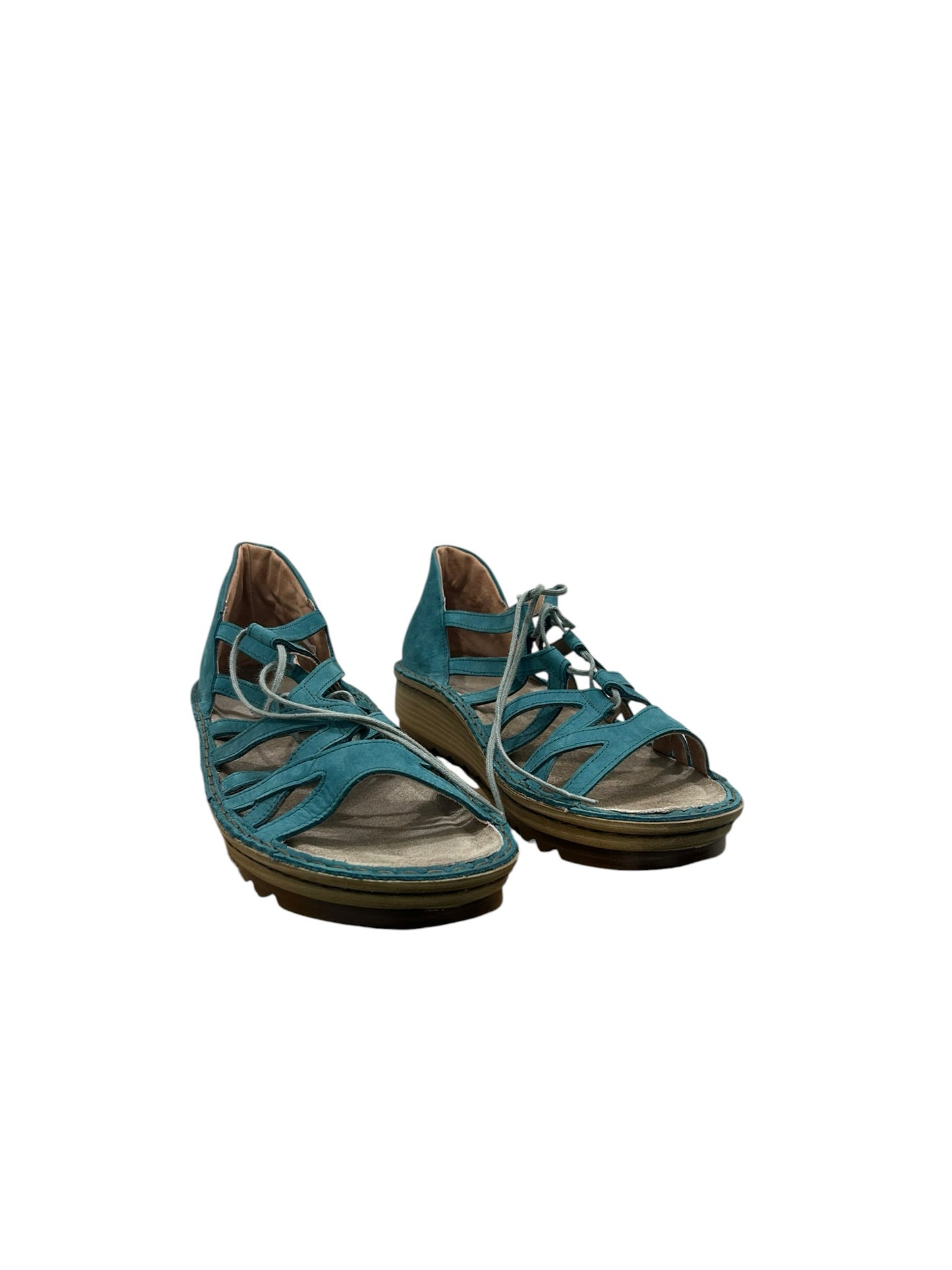 Naot Shoe Size 11 Turquoise Sandals