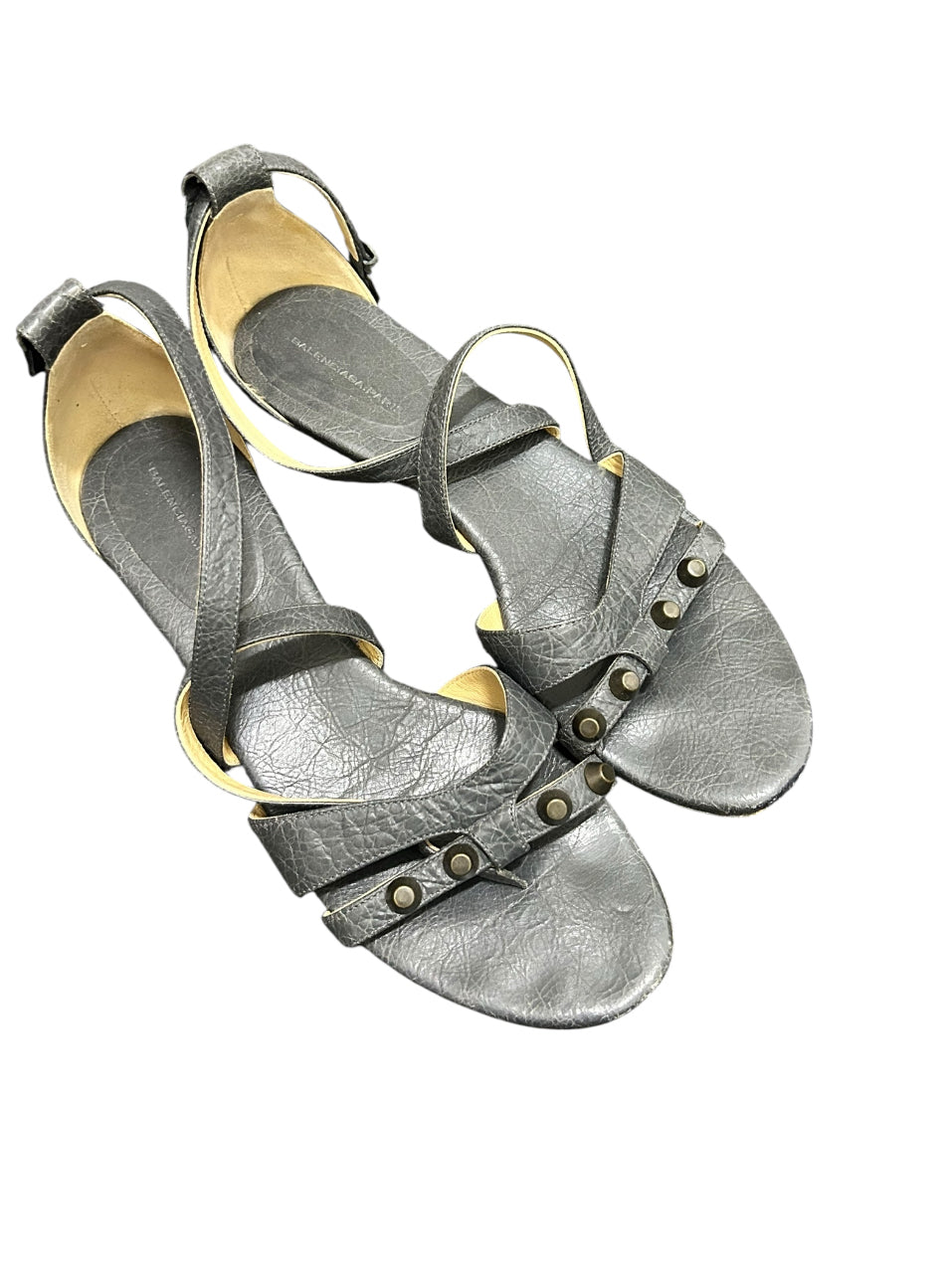 Balenciaga Shoe Size 9.5-10 Gray Sandals
