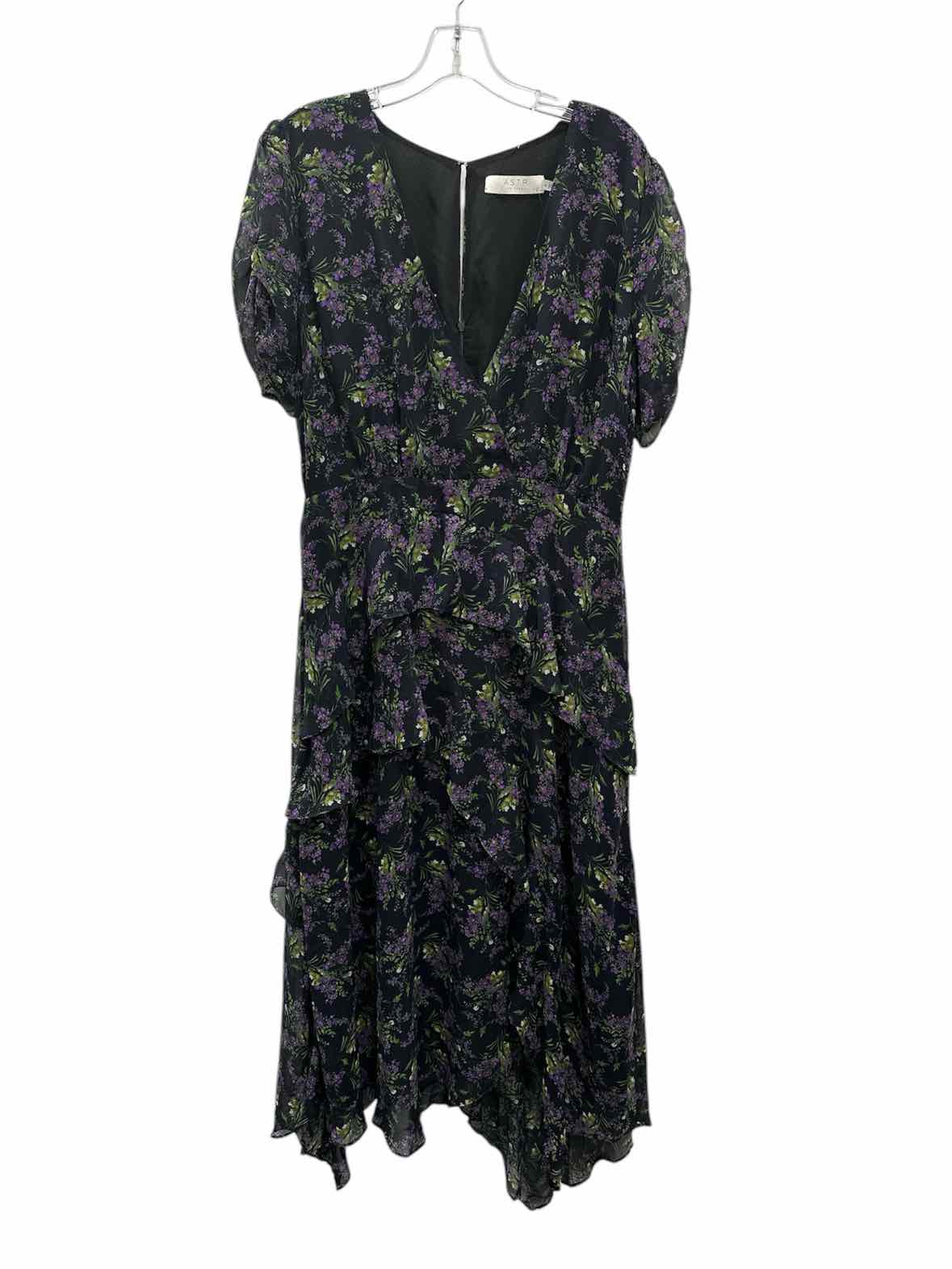 ASTR Size X large Black & Purple Dress