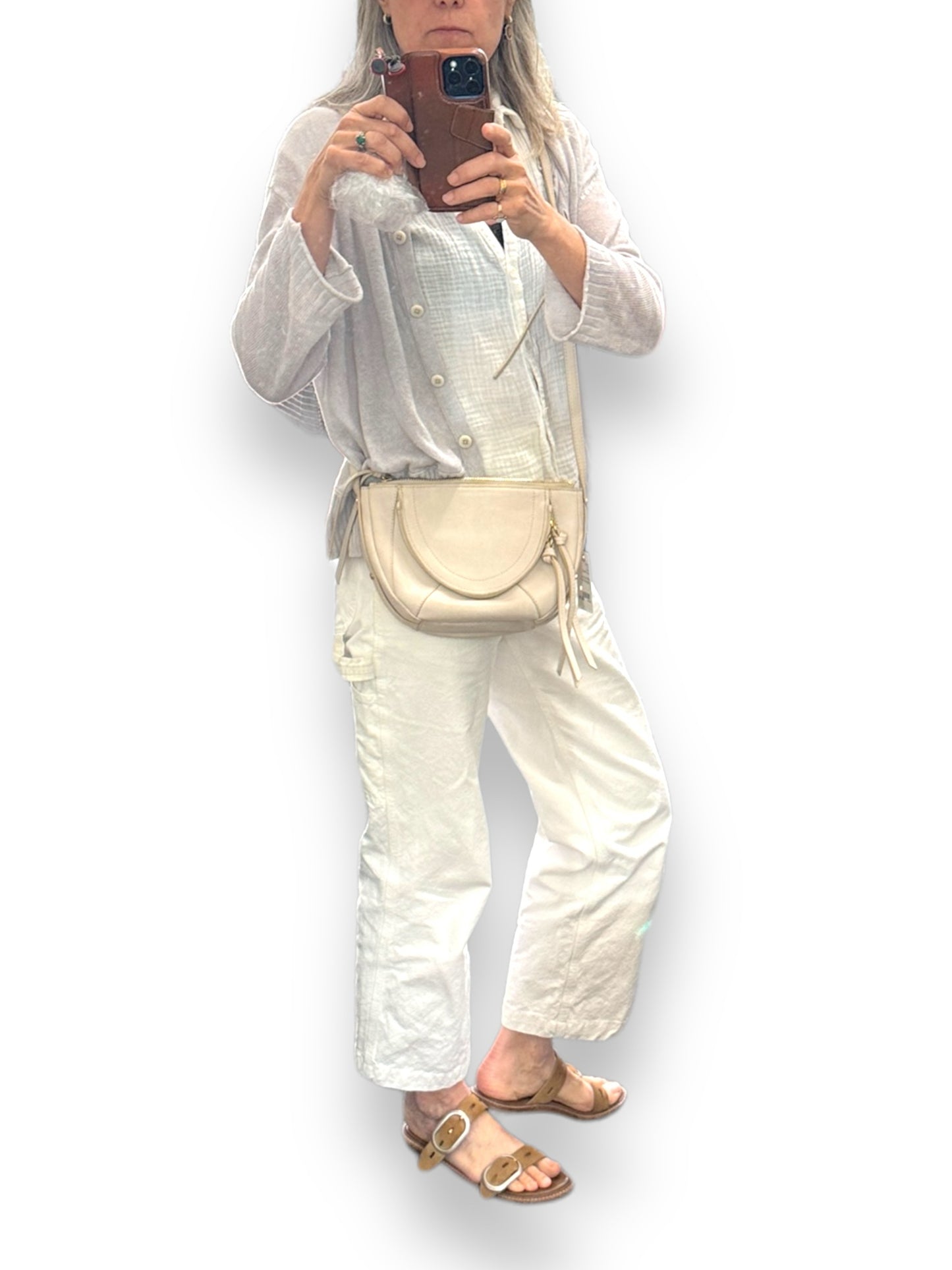 Kooba Beige Crossbody Purse