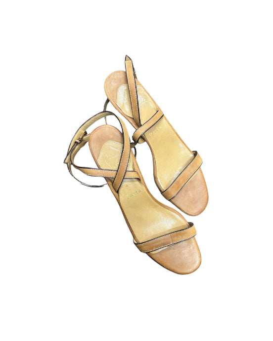 Christian Louboutin Shoe Size 10 Tan Heels
