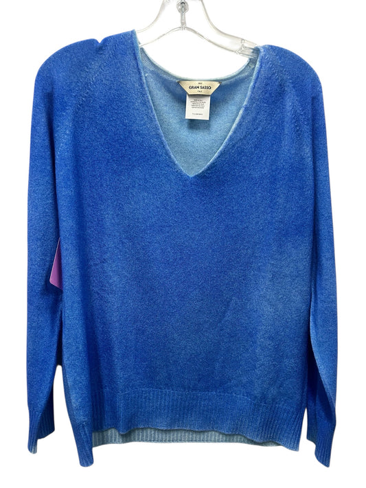 Gran Sasso Size Med/Lrg Blue Sweater