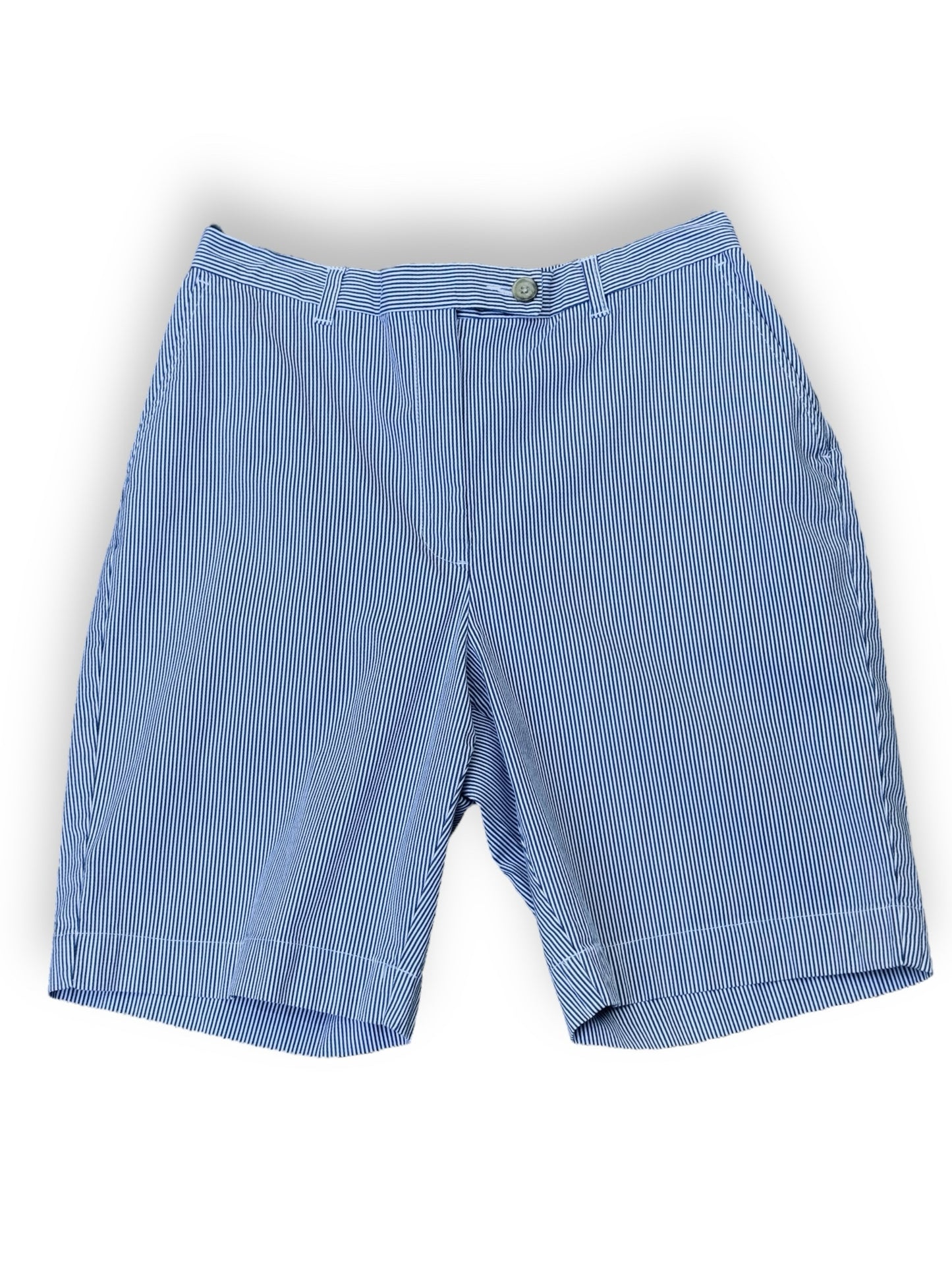 Land's End Size 12 Blue & White Shorts