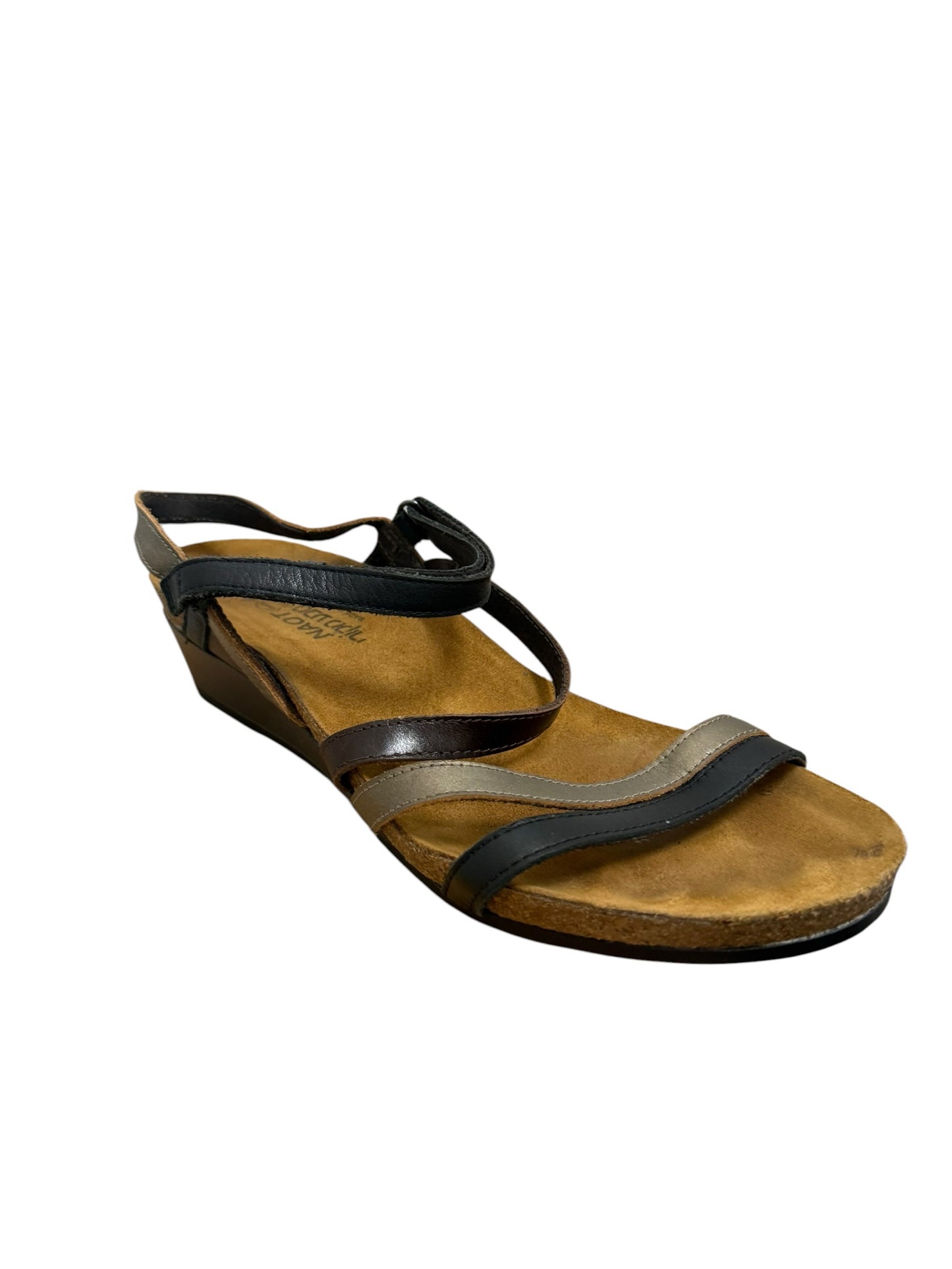 Naot Shoe Size 10 Black & Brown Sandals