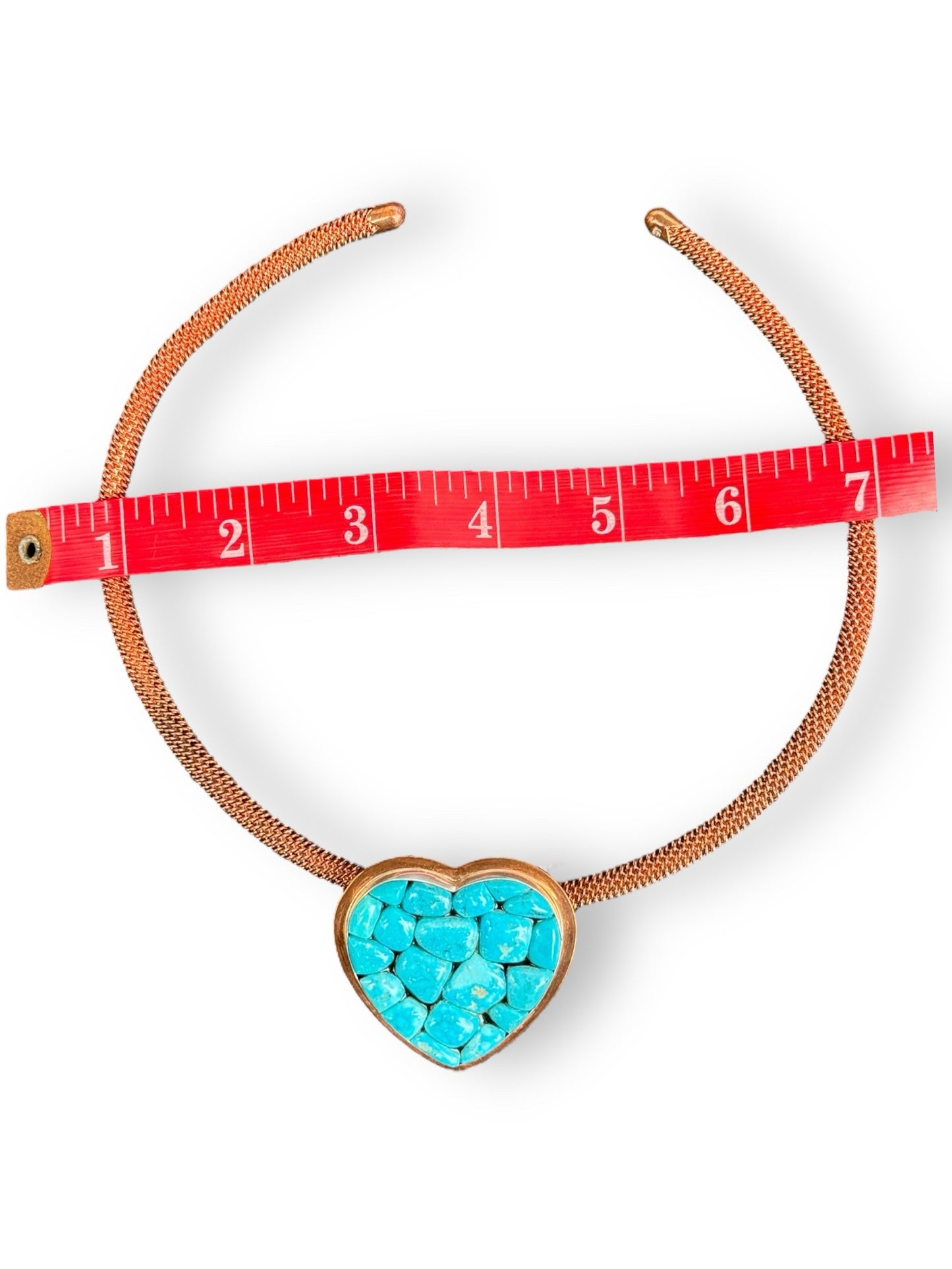 Jay King copper Heart Necklace