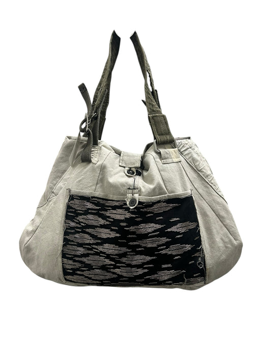 Mayer Lt gray Cotton Handbag