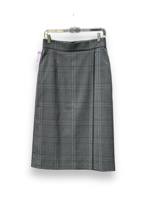 Size Medium Uniqlo Gray Print Skirt