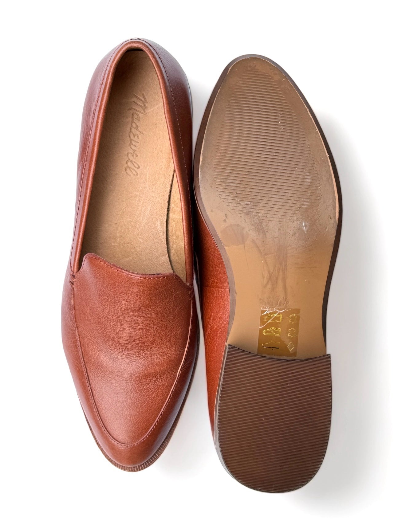 Shoe Size 7.5 Madewell Brown Loafers