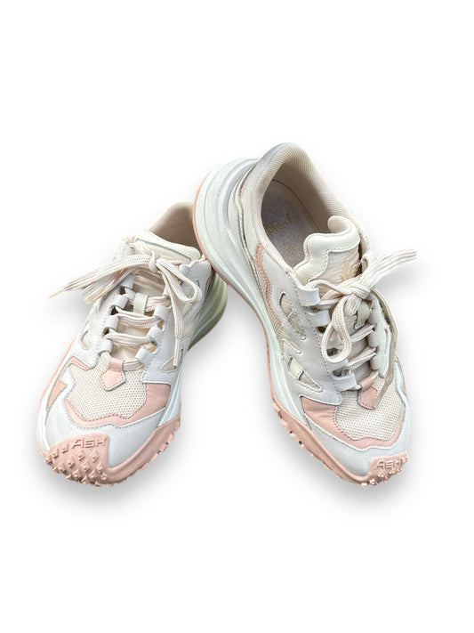Shoe Size 6 Ash Ivory & Peach Sneakers