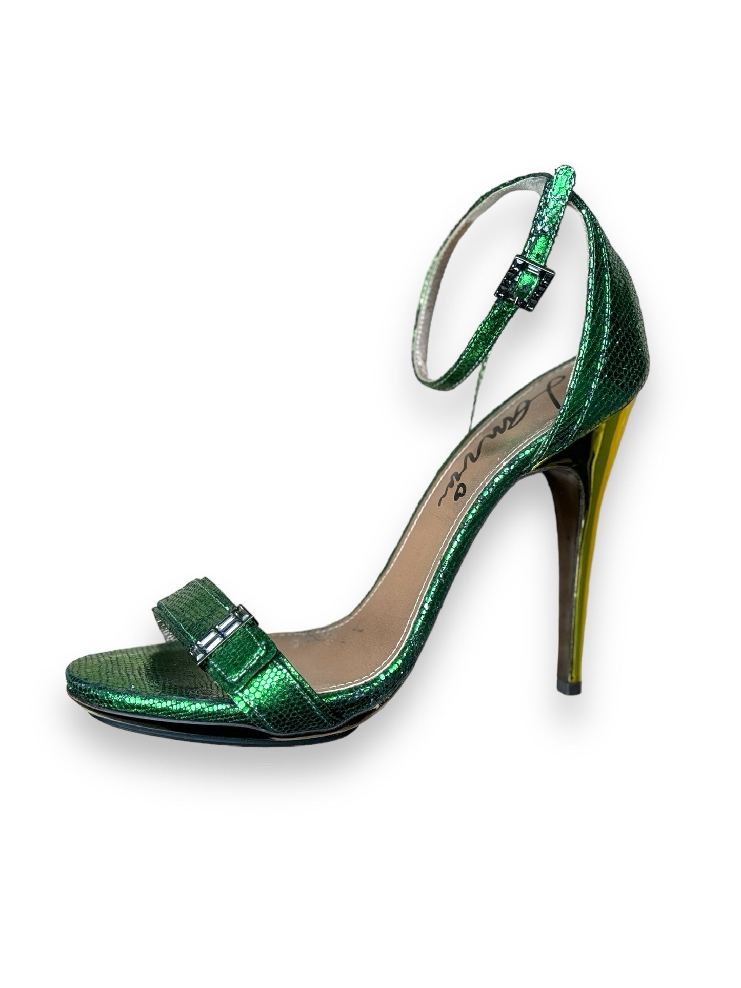 Shoe Size 8.5 Lanvin Green Heels