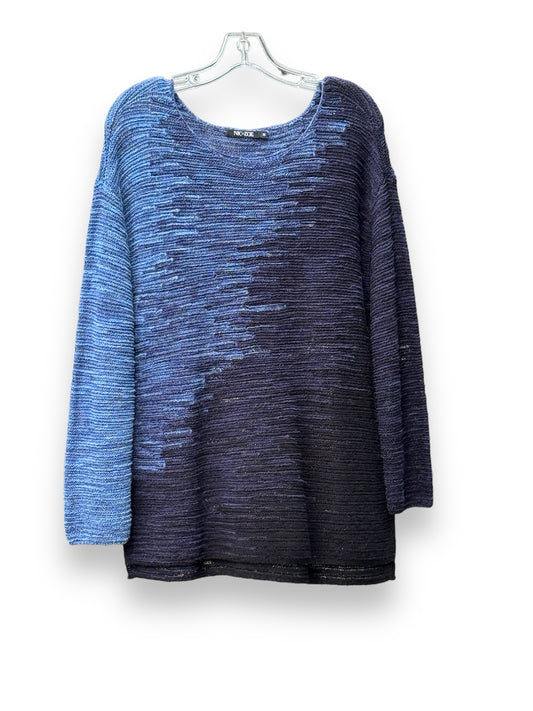 Size Medium Nic & Zoe Blue & Navy Sweater