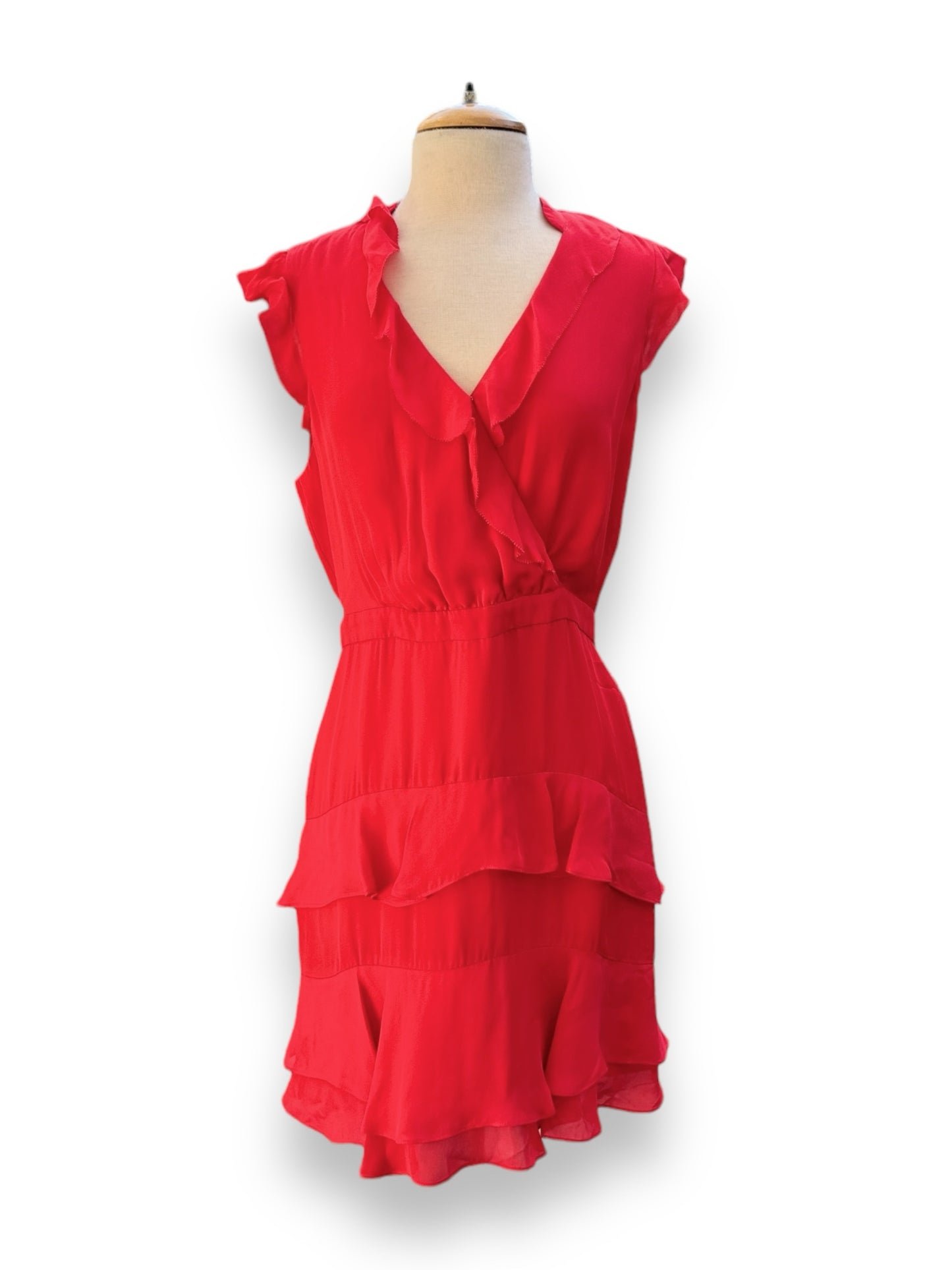 Size 8 Parker Red Dress