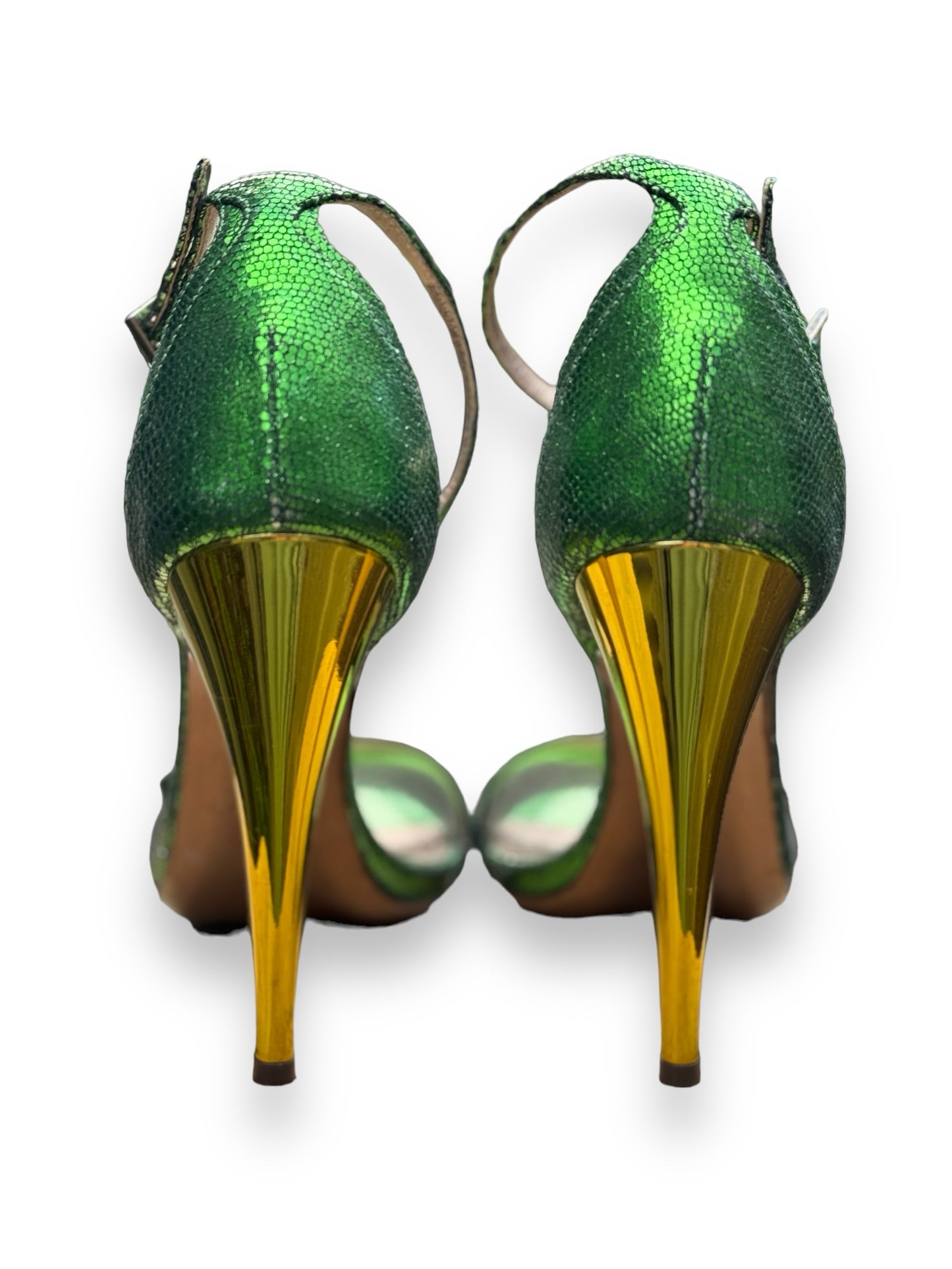 Shoe Size 8.5 Lanvin Green Heels